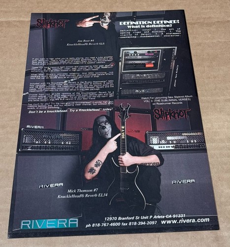 Jim root mick thomson of - jim, &